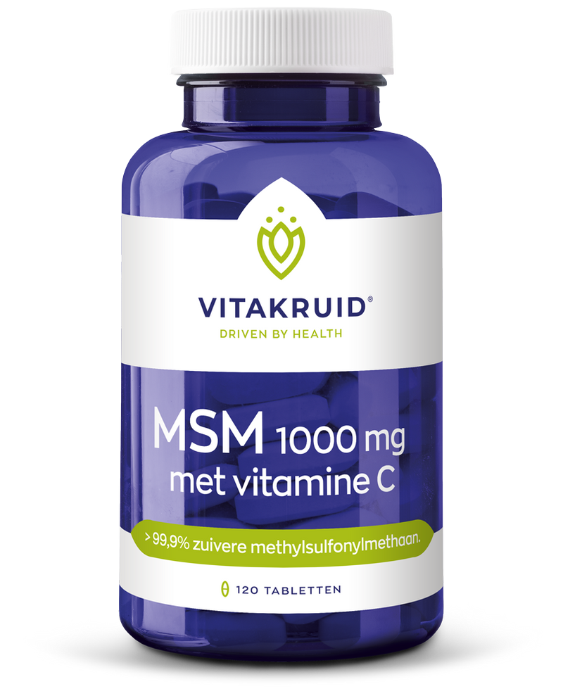 MSM 1000 mg met vitamine C